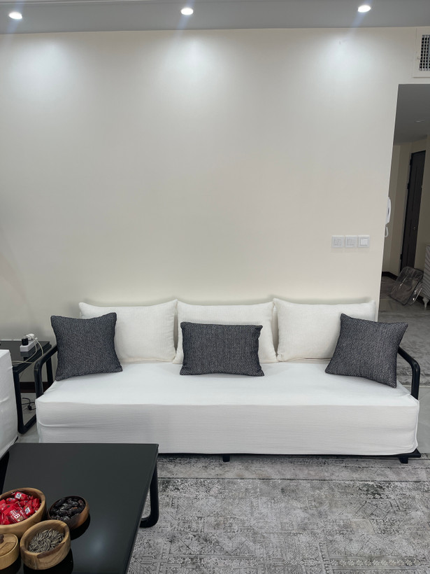 کاورمبل طرح اسکوار مصطفیکاور هفت نفره۳/۲/۱/۱ سوپرکش دولایه(ساده)