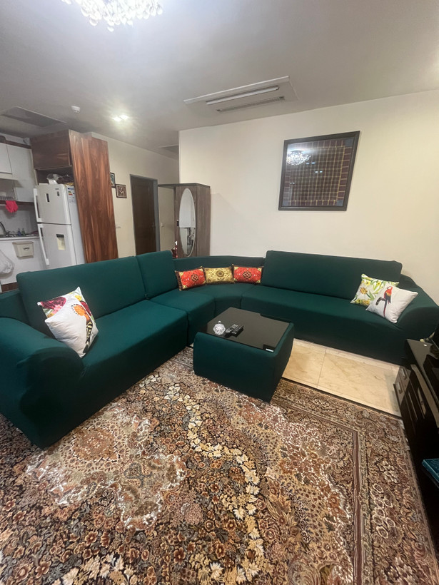کاورمبل طرح اسکوار مصطفیکاور هفت نفره۳/۲/۱/۱ سوپرکش دولایه(ساده)
