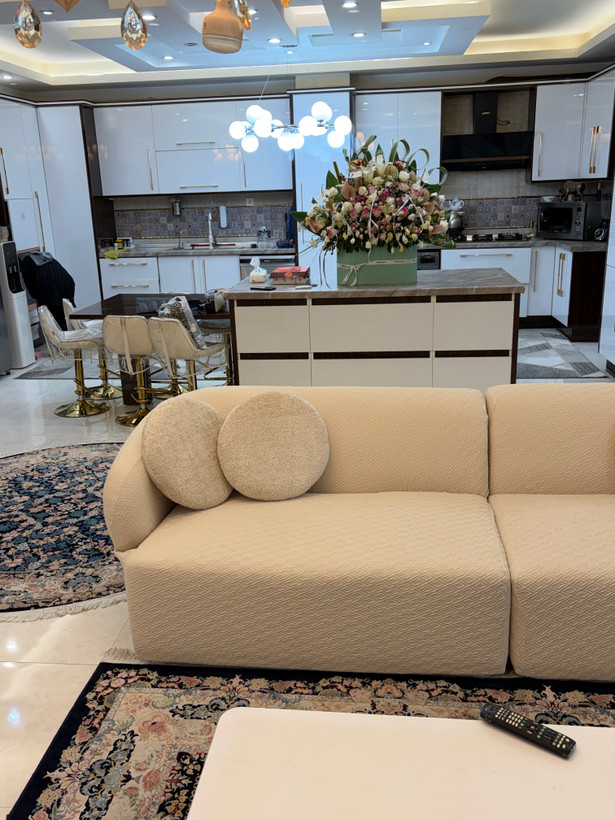 کاورمبل طرح آناهیتا مصطفیکاور هفت نفره ۳/۲/۱/۱ سوپرکش دولایه